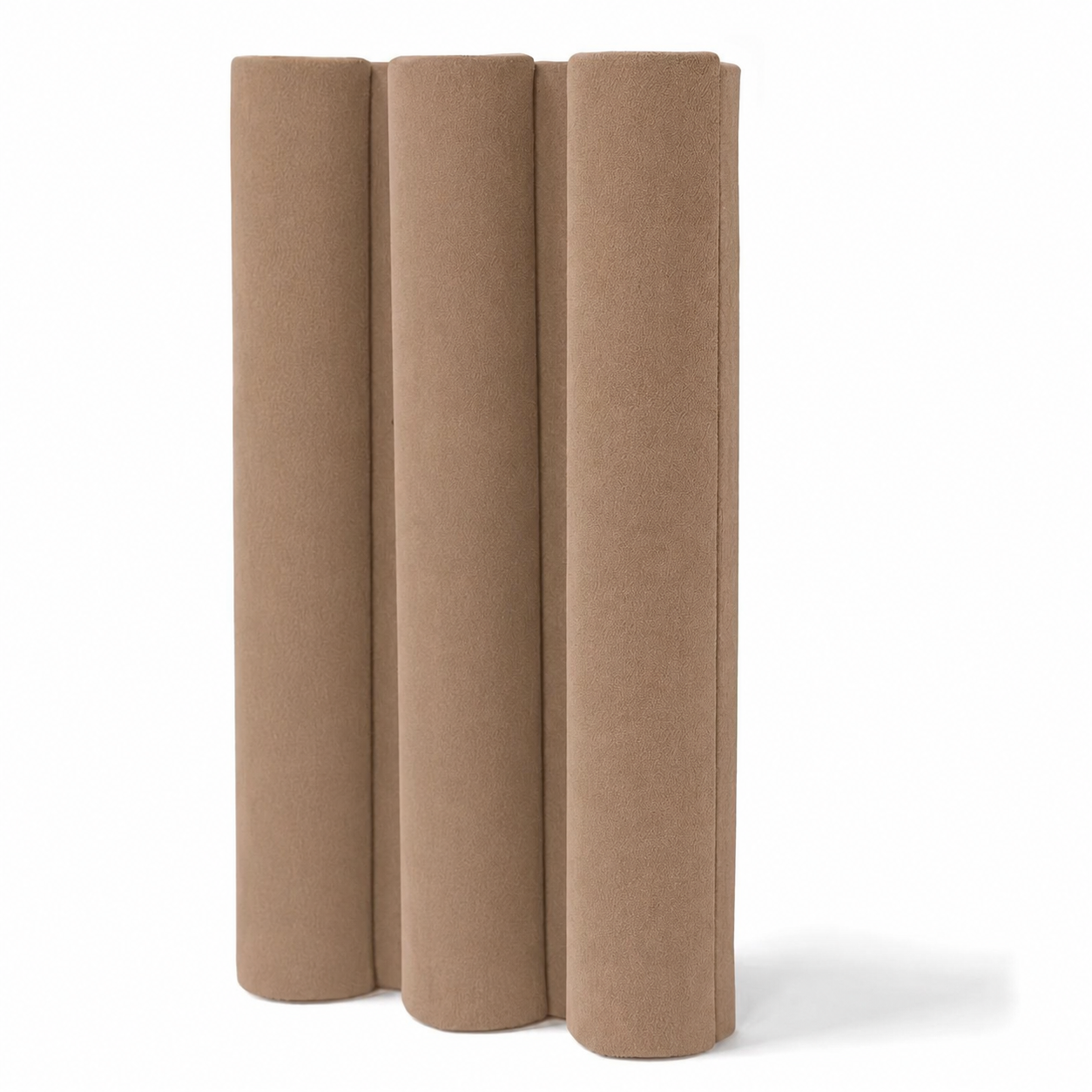 Akoestische Suede Wandpanelen | Latte