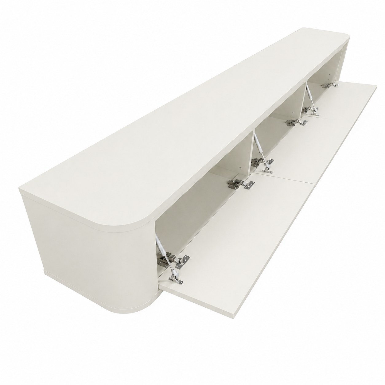 Japandi TV-Meubel | Ultra Mat | Off-White