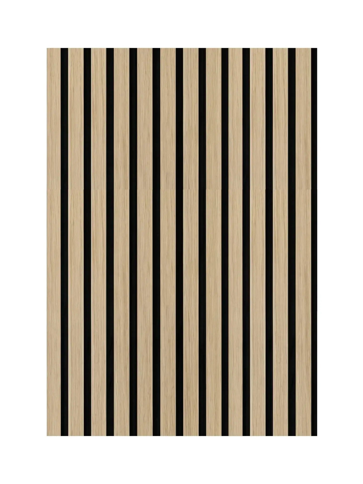 Akupanel Donker Eiken akoestisch wandpaneel 270x60 cm – close-up | Elite Decoration