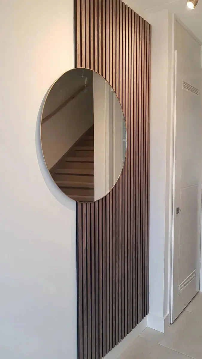 Akupanel Gerookt Walnoot moderne wandbekleding | Elite Decoration