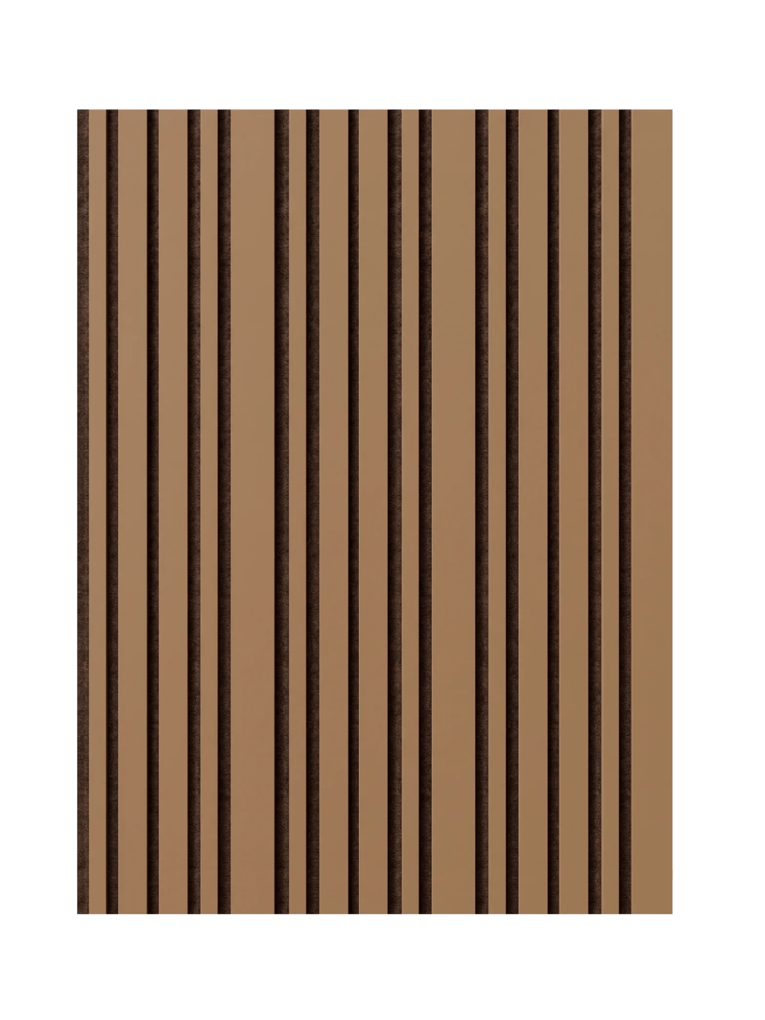Akupanel Triple akoestisch wandpaneel Caramel Latte – vooraanzicht | Elite Decoration