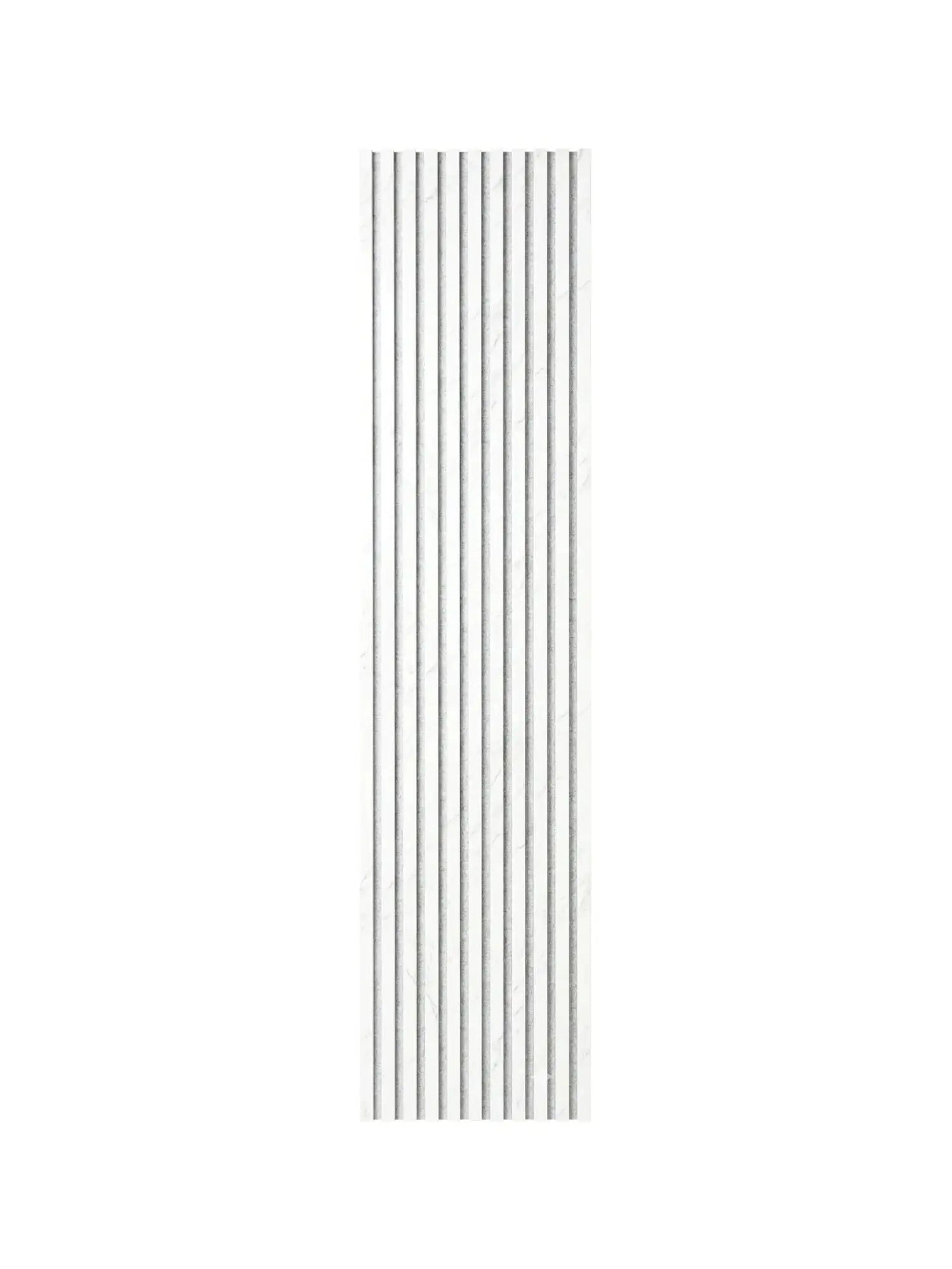 Akupanel Wit lattenwand sfeer woonkamer | Elite Decoration