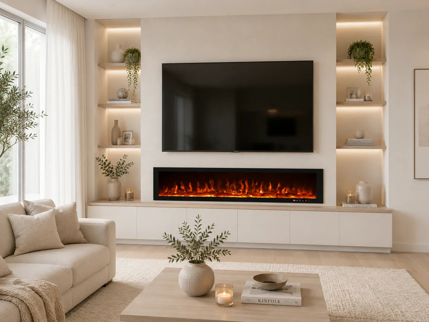Sfeerhaard zonder verwarming close-up design | Elite Decoration