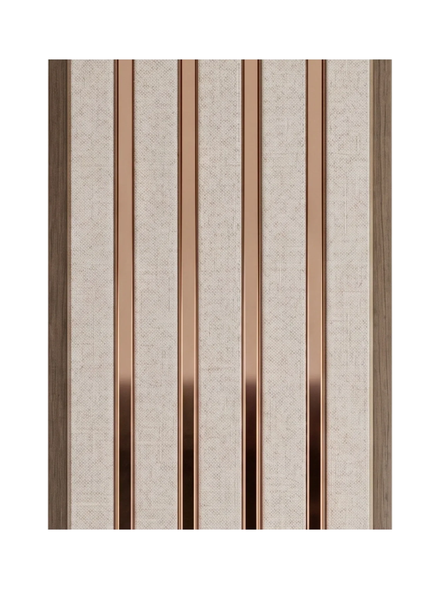 Kunststof wandpaneel Beige & Goud 260x16 cm – voorzijde | Elite Decoration