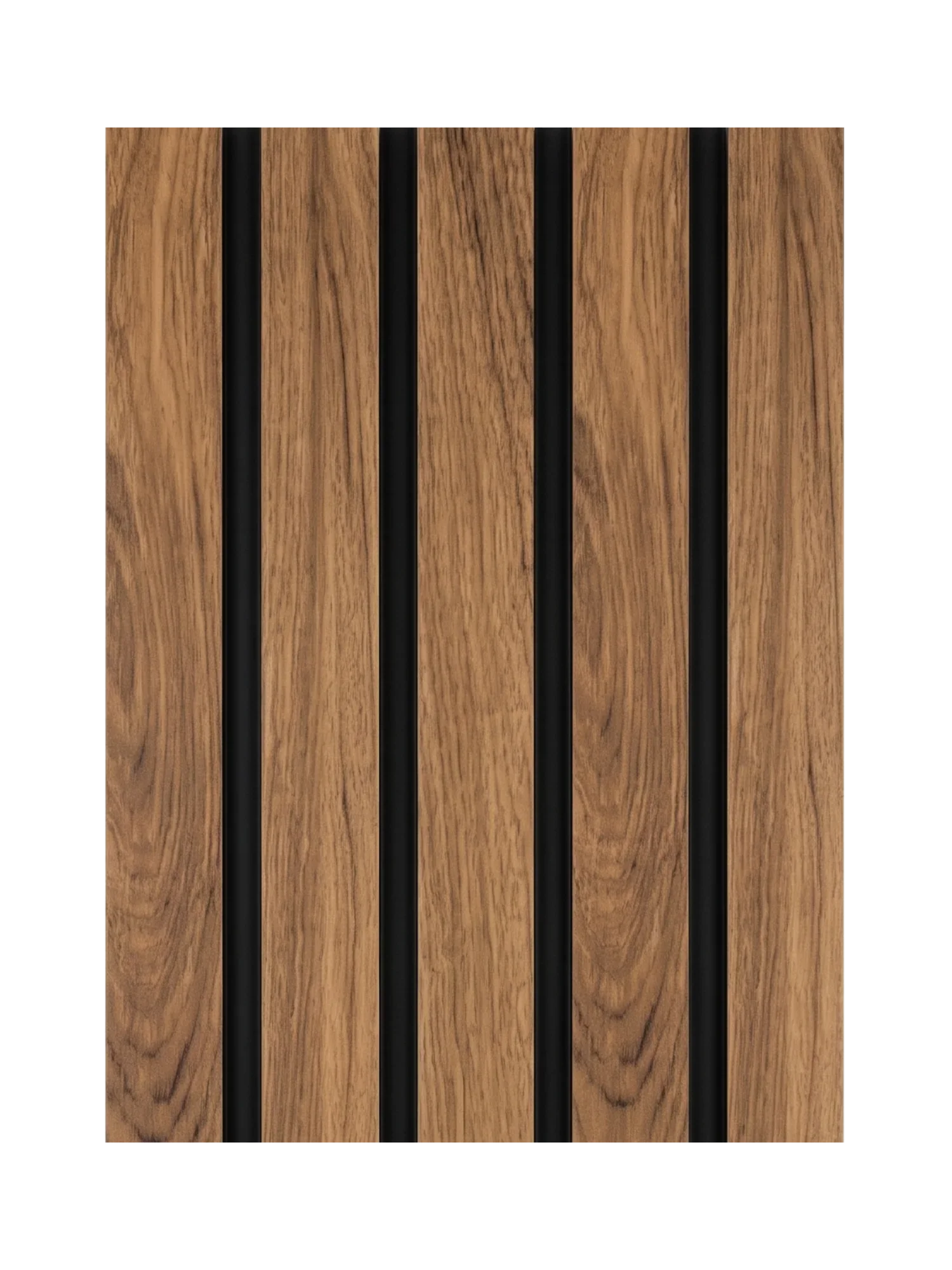 Kunststof wandpaneel Licht Walnoot 260x16 cm – voorzijde | Elite Decoration