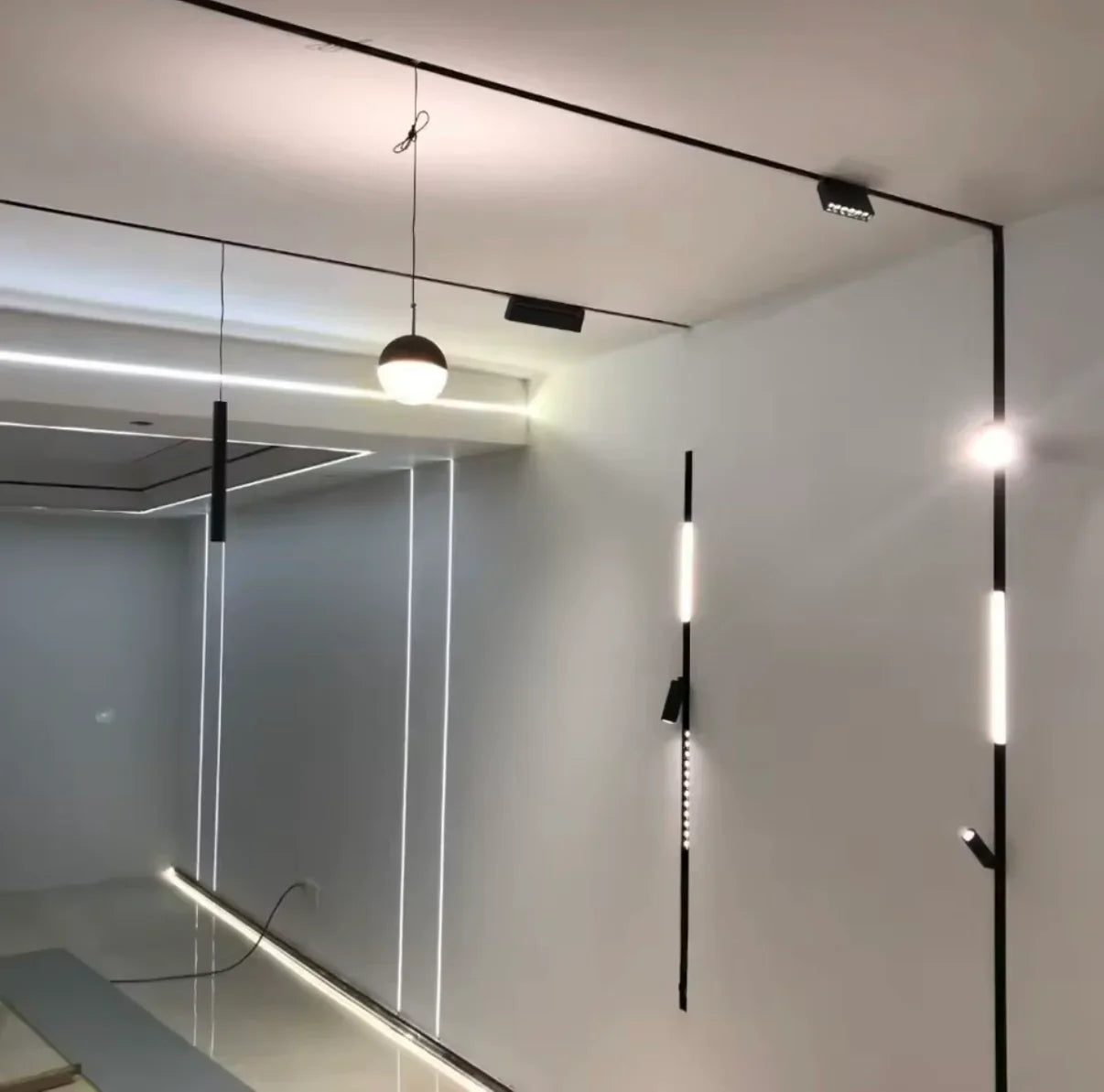 Magnetisch spoorlicht LED | Inbouw LED bar | 180 deg – Railverlichting