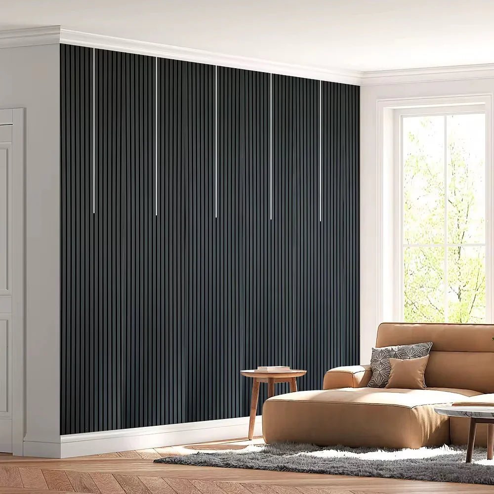 LED strip wandpanelen gemonteerd interieur | Elite Decoration