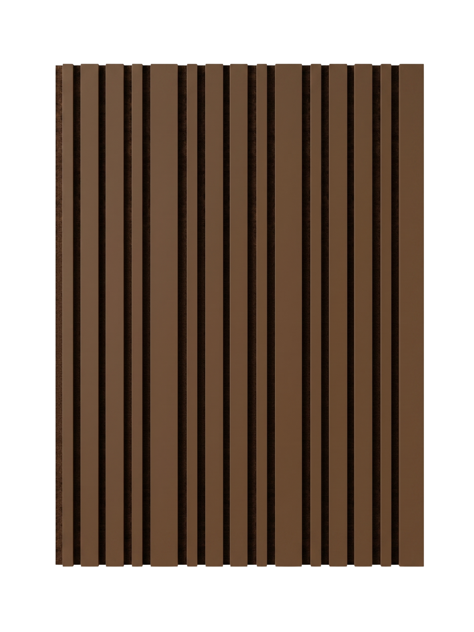 Akupanel Triple | Akoestisch Wandpaneel | Walnoot