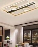 Modern Plafondlamp in Wit & Goud Infinity Design in Wit & Goud – Plafondlampen