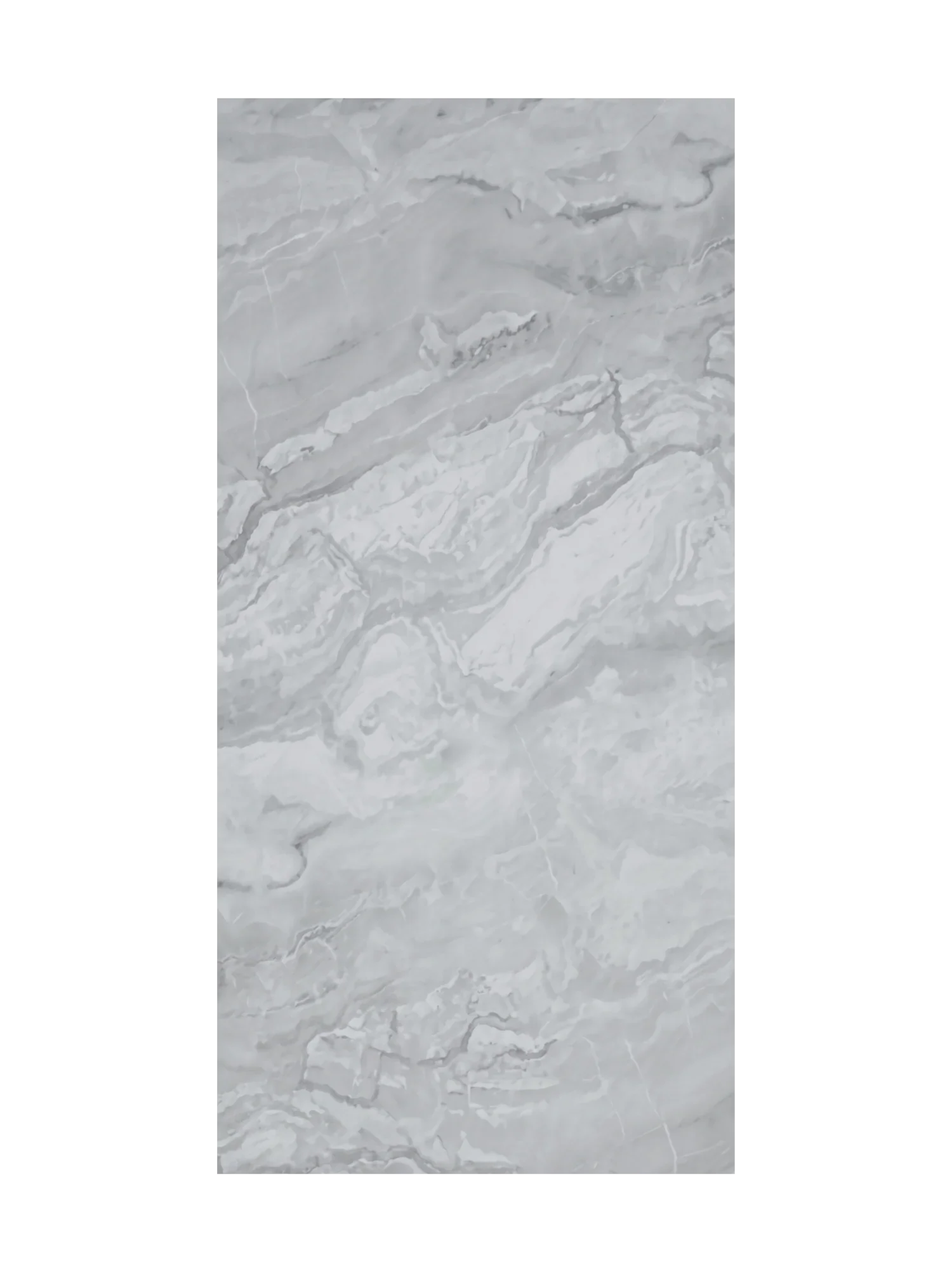 Marmerlook wandpaneel Gletsjergrijs Hoogglans – close-up structuur | Elite Decoration