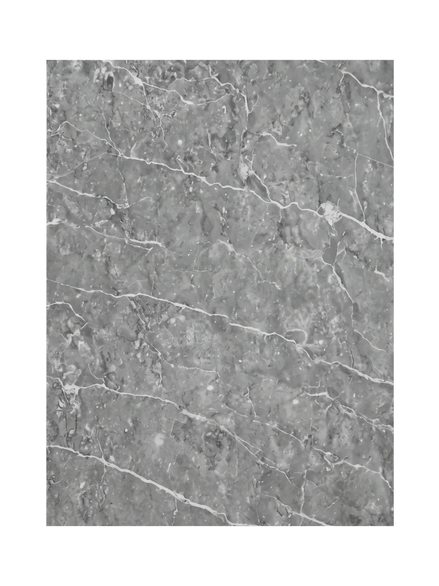 PVC wandpaneel Stormgrijs Marmerlook 280x120 cm – voorzijde | Elite Decoration