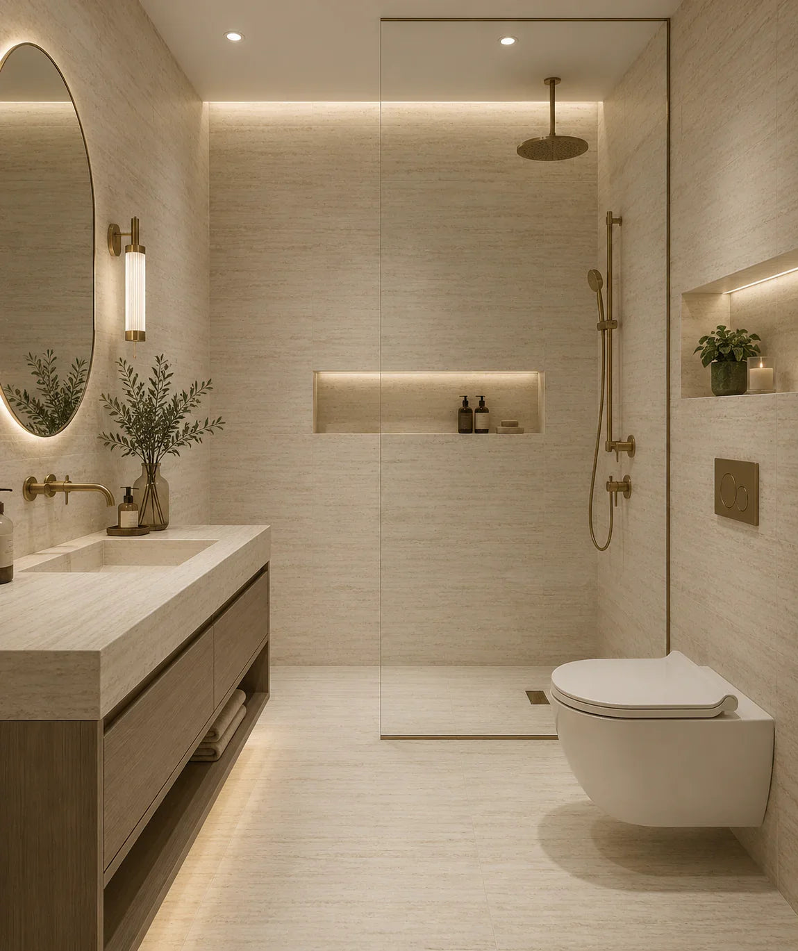 Vinus Mat marmerlook wandpaneel luxe interieur | Elite Decoration