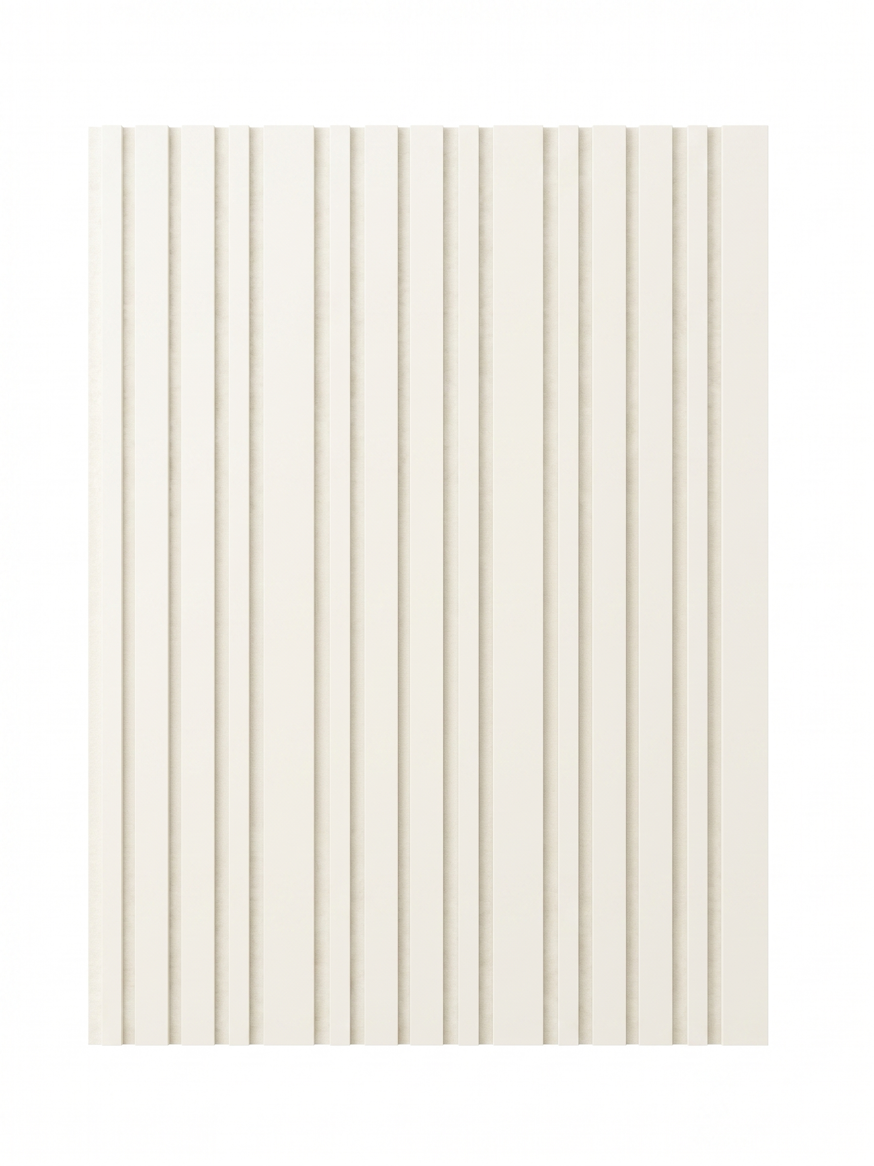 Akupanel Triple | Akoestisch Wandpaneel | Off-White
