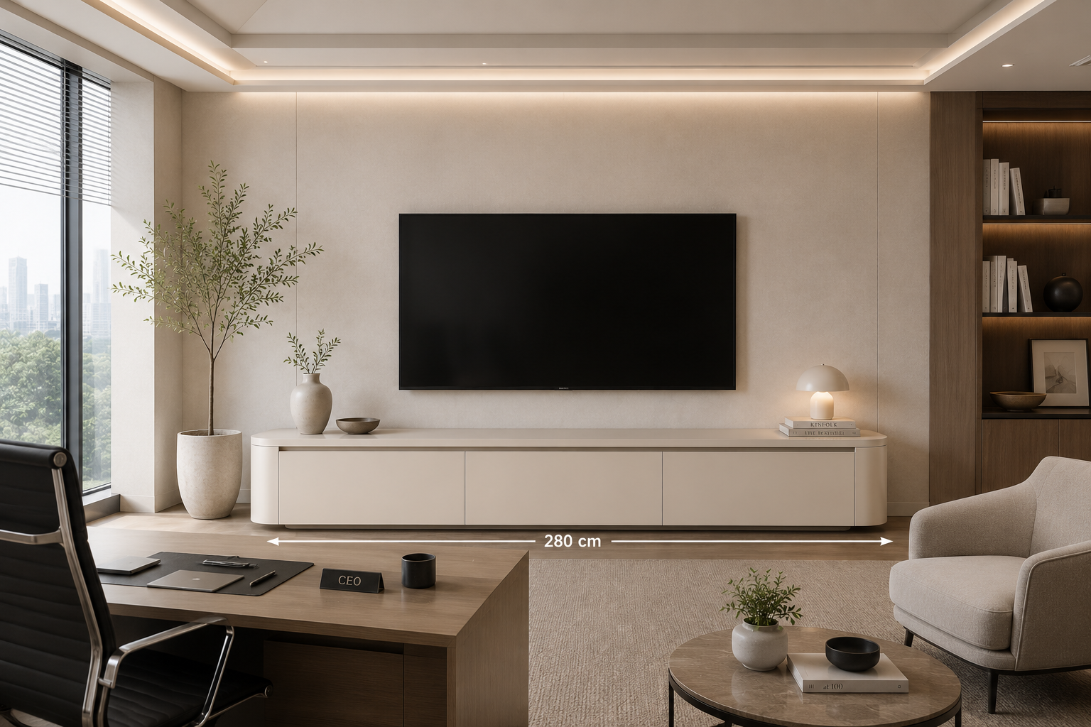 Jabandi TV-Meubel | Ultra Mat | Beige