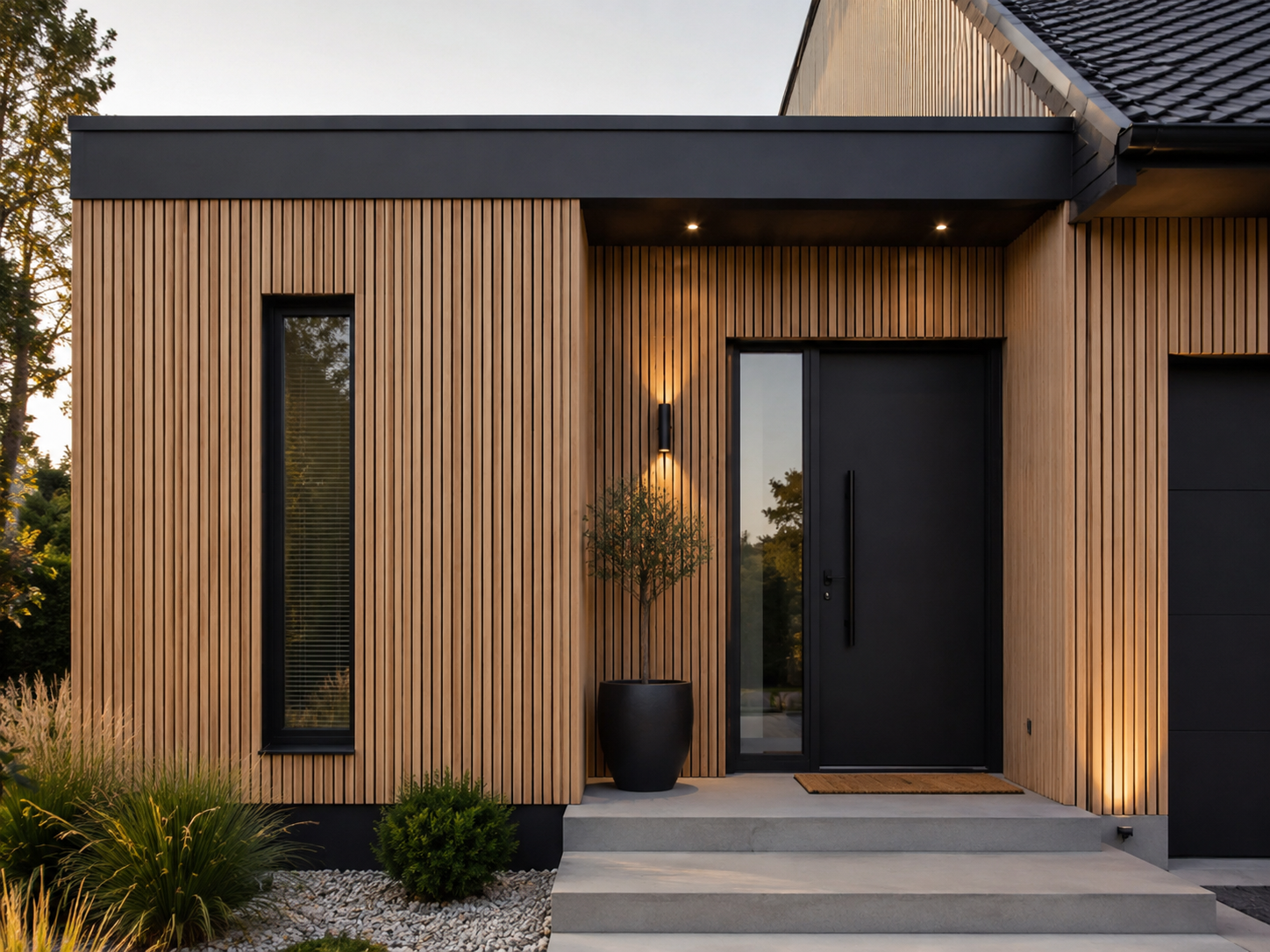 WPC- Buiten Wandpanelen | Walnoot 290-22 cm