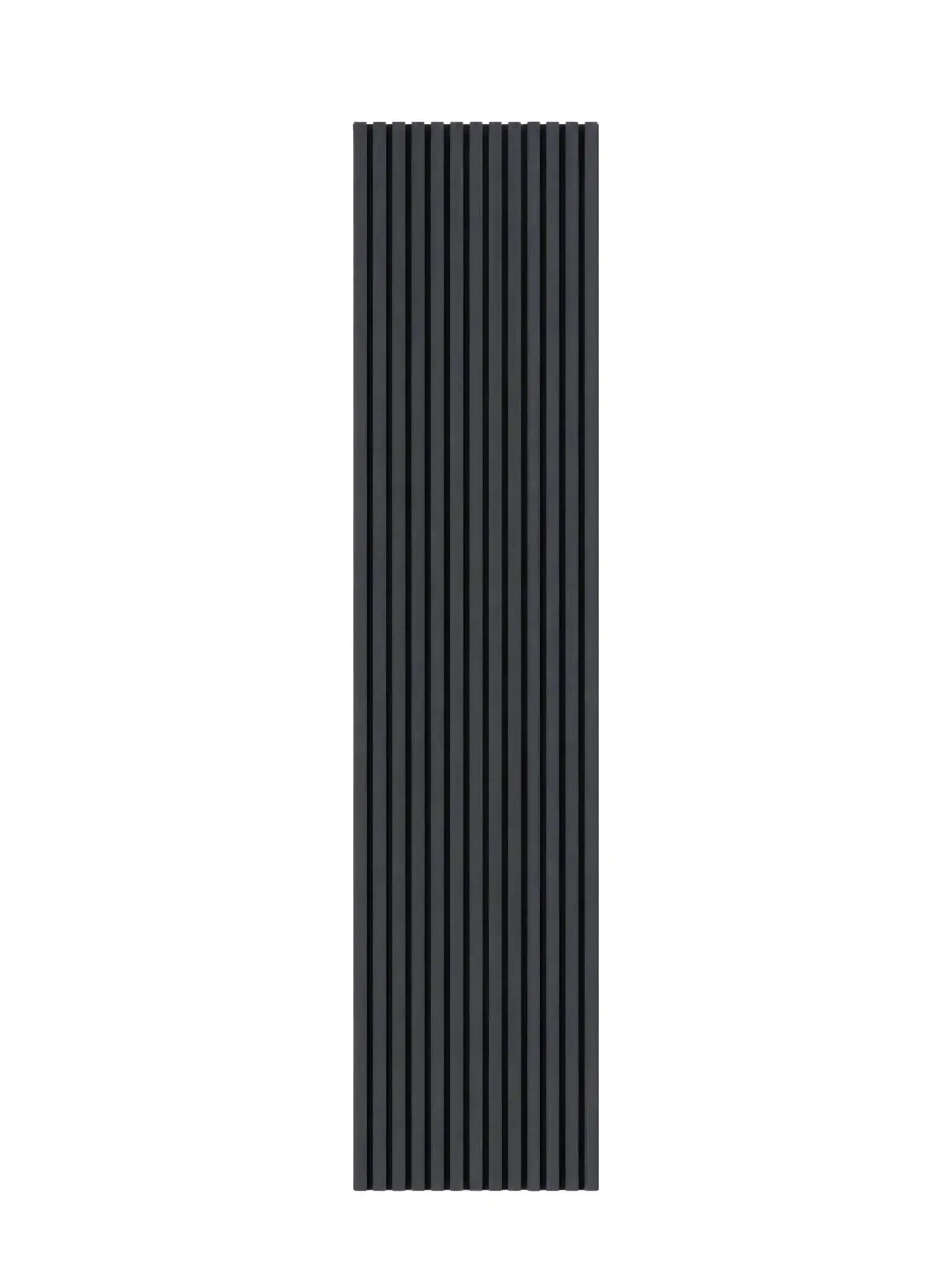 Akupanel Antraciet lattenwand sfeer interieur | Elite Decoration