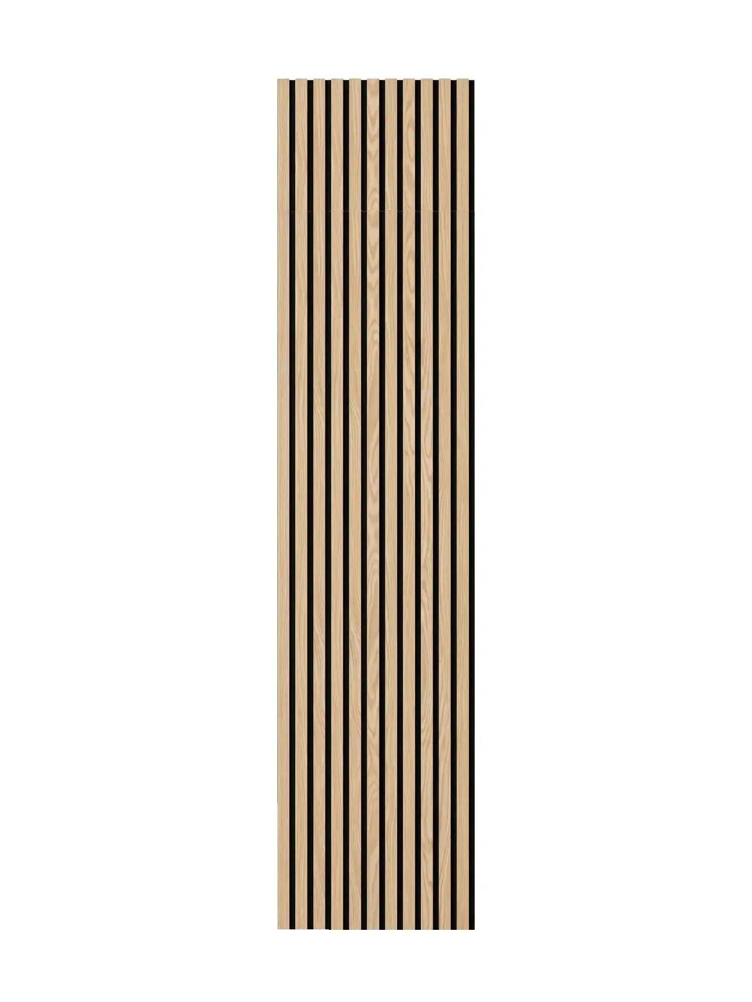 Akupanel Gerookt Eiken lattenwand sfeer | Elite Decoration