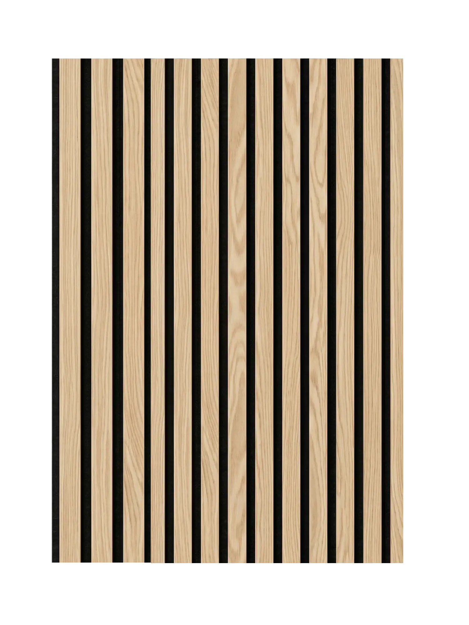 Akupanel Gerookt Eiken akoestisch wandpaneel 270x60 cm – close-up | Elite Decoration
