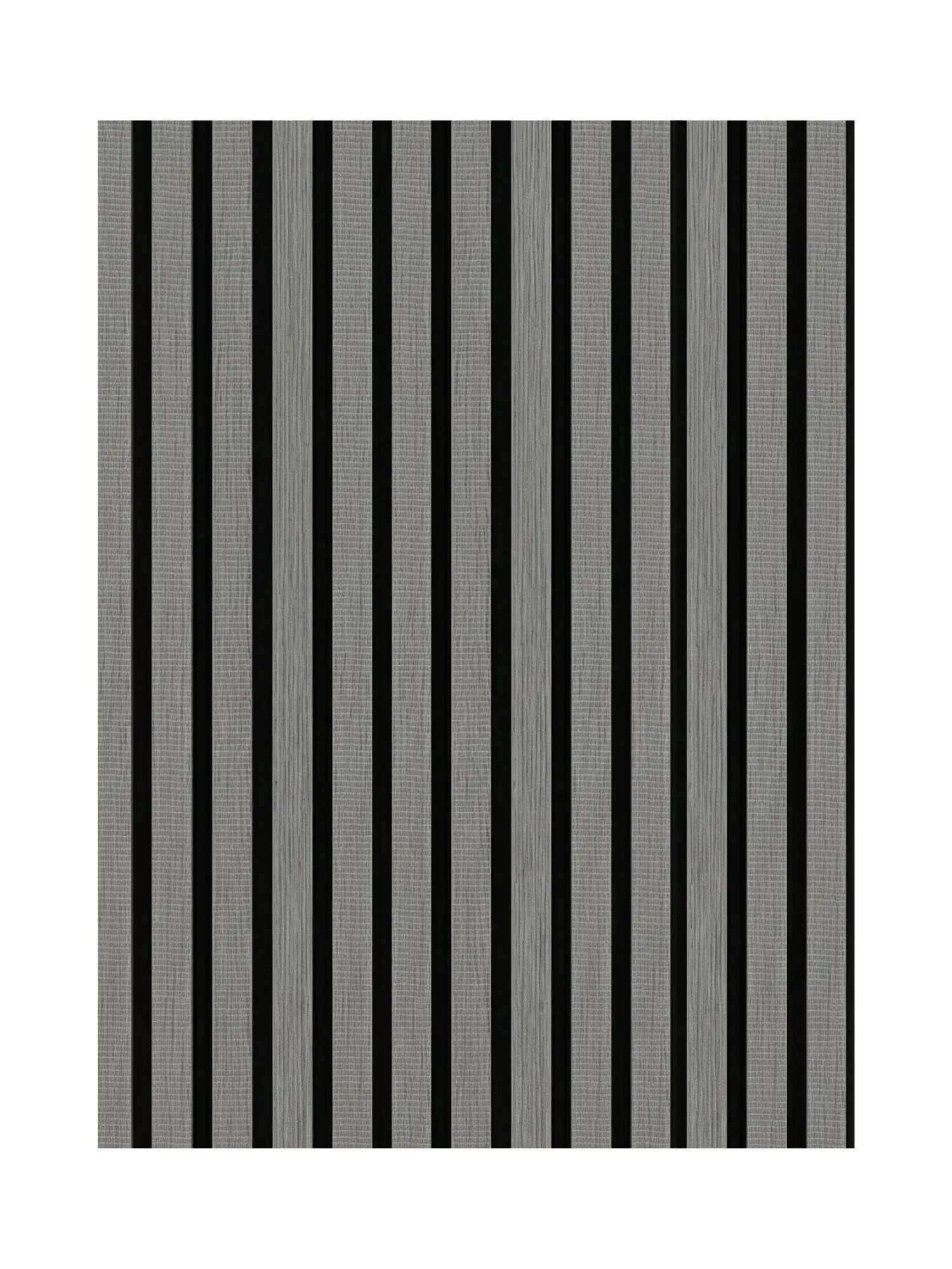 Akupanel Grafietgrijs akoestisch wandpaneel 270x60 cm – close-up | Elite Decoration