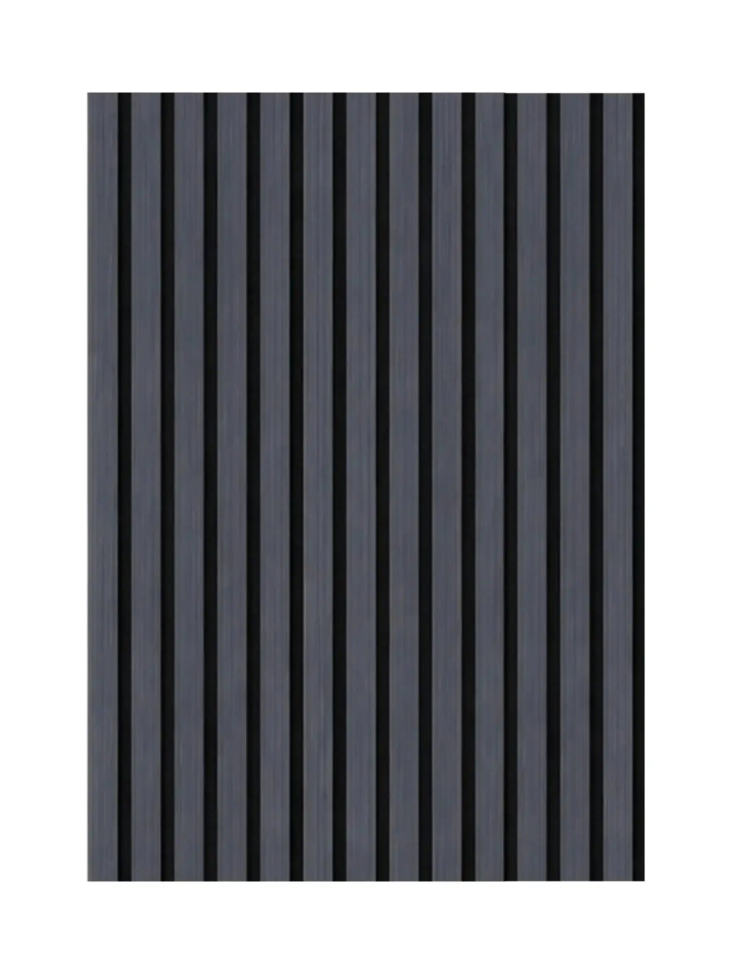 Akupanel Licht Antraciet akoestisch wandpaneel 270x60 cm – paneel detail | Elite Decoration