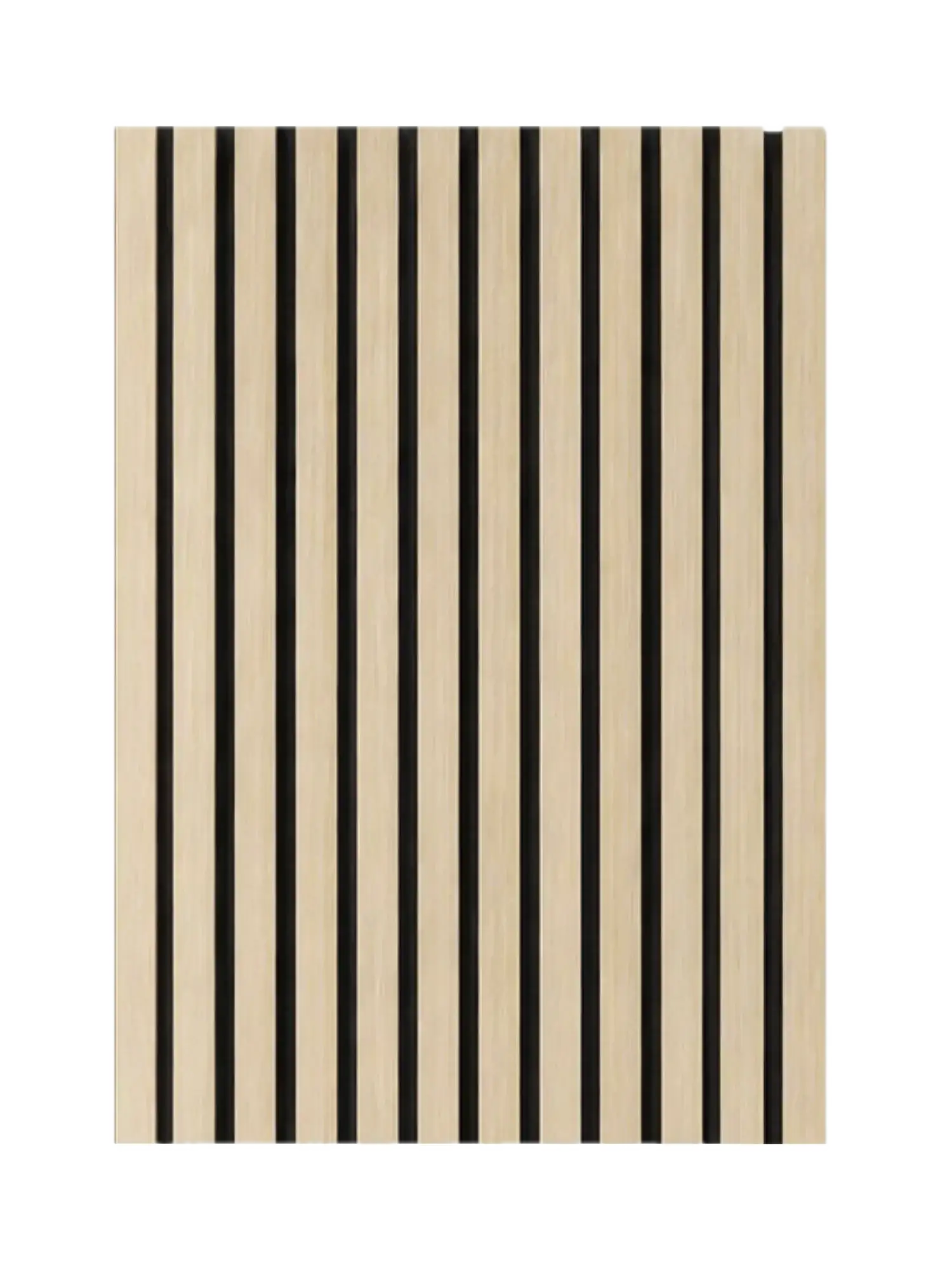 Akupanel Licht Eiken akoestisch wandpaneel 270x60 cm – close-up | Elite Decoration