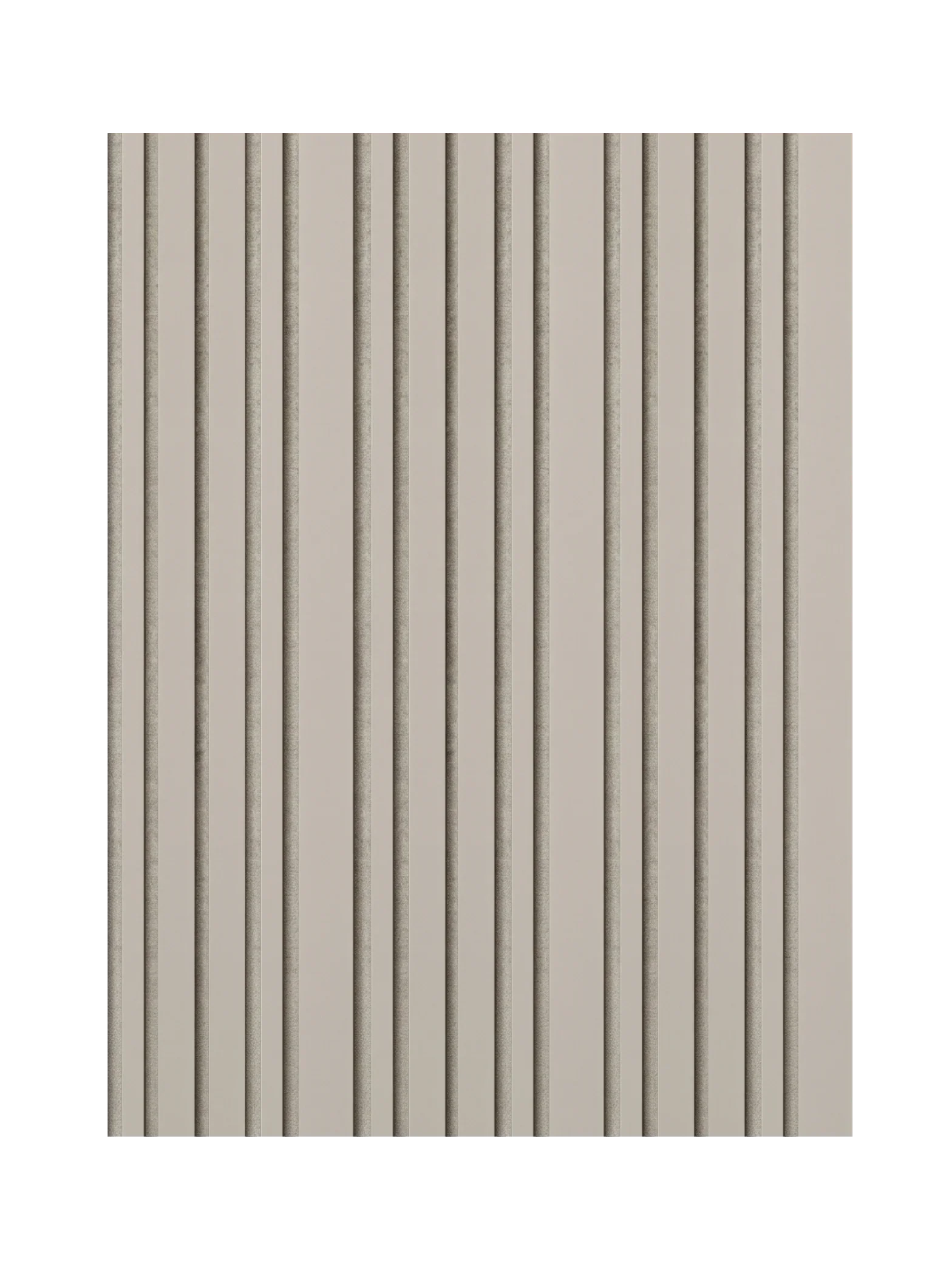 Akupanel Triple akoestisch wandpaneel Beige – vooraanzicht | Elite Decoration