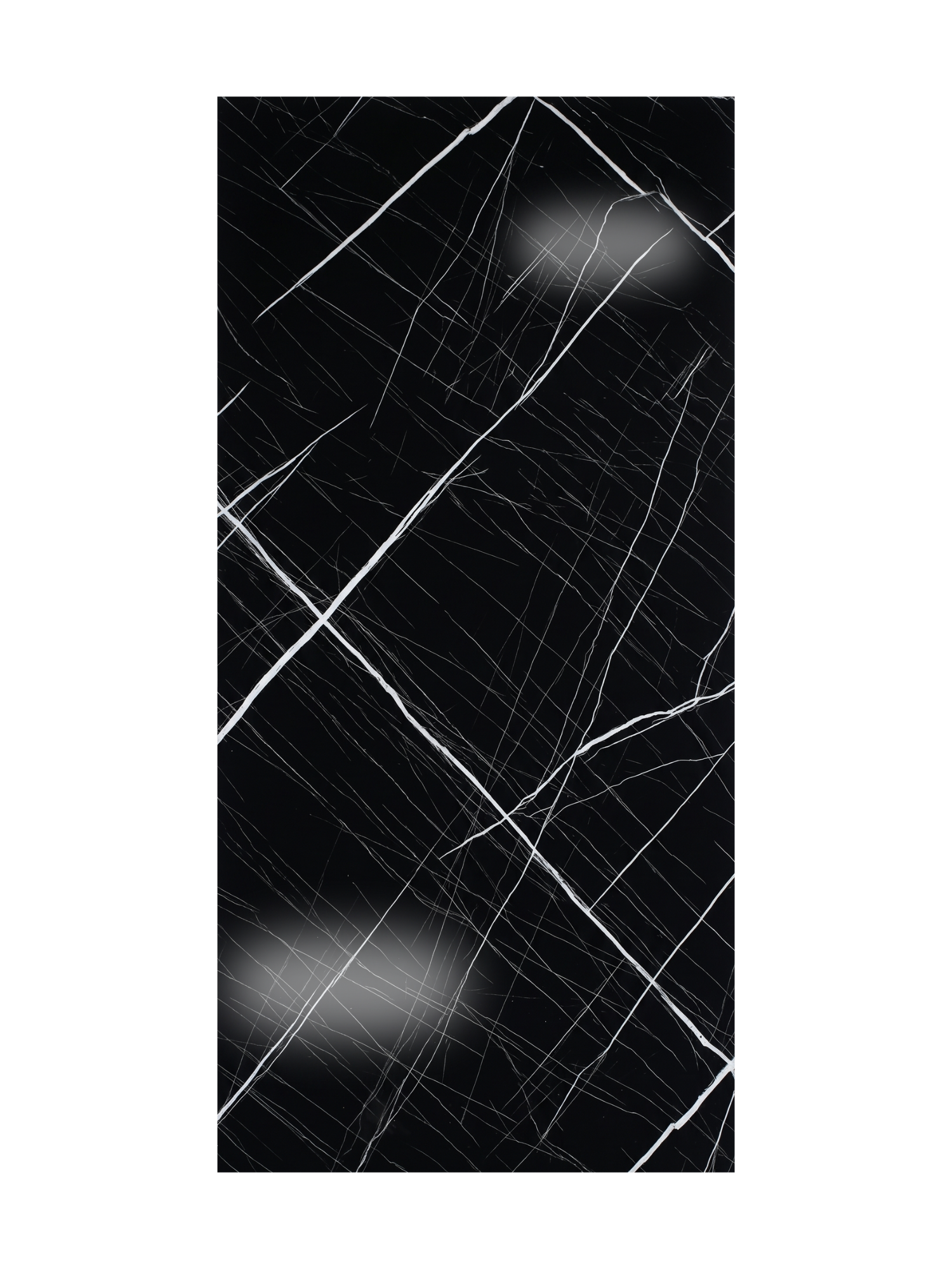 PVC PANELEN Waterbestendig Wandpaneel Nachtstorm Marmerlook 2800-1200-3mm
