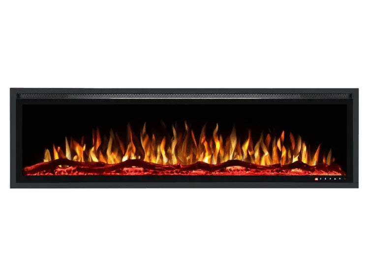 Luxe sfeerhaard met verwarming elektrisch – vooraanzicht | Elite Decoration