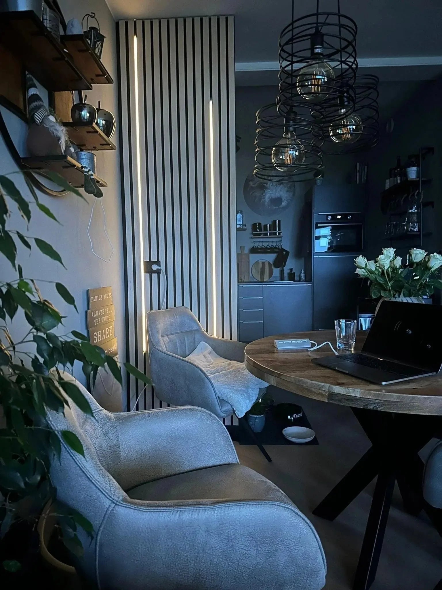 Luxe LED-strip om akoestische panelen 240cm – LED Strip