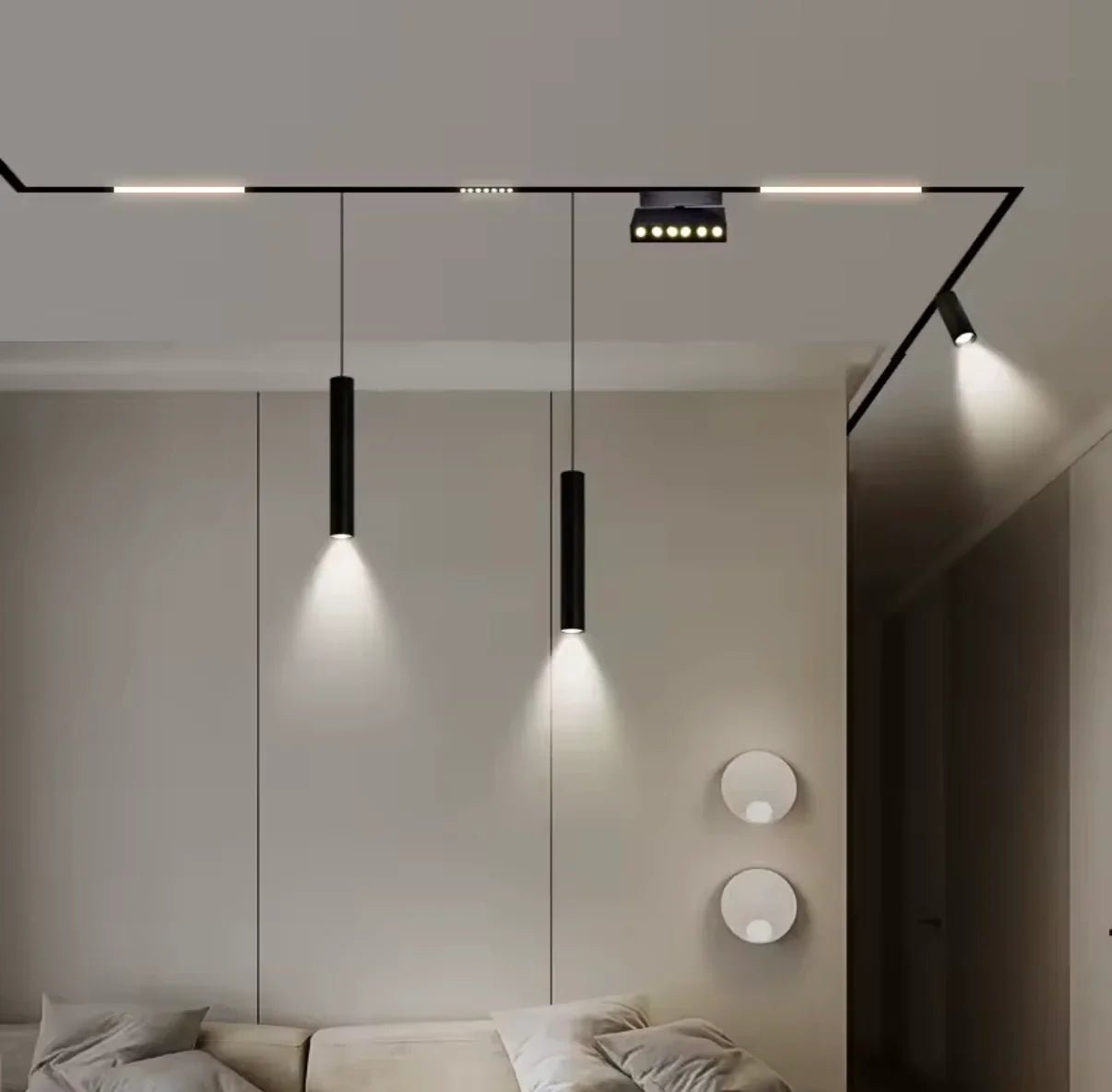 Magnetisch spoorlicht LED | Inbouw LED bar | 180 deg – Railverlichting