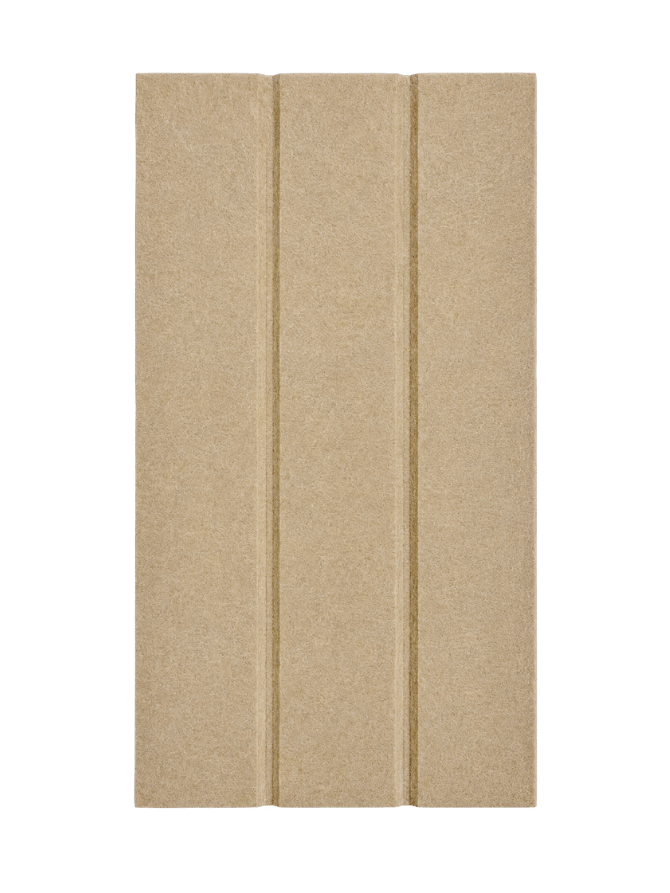 Akoestisch PET-Vilt Wandpanelen FG002 - Caramel