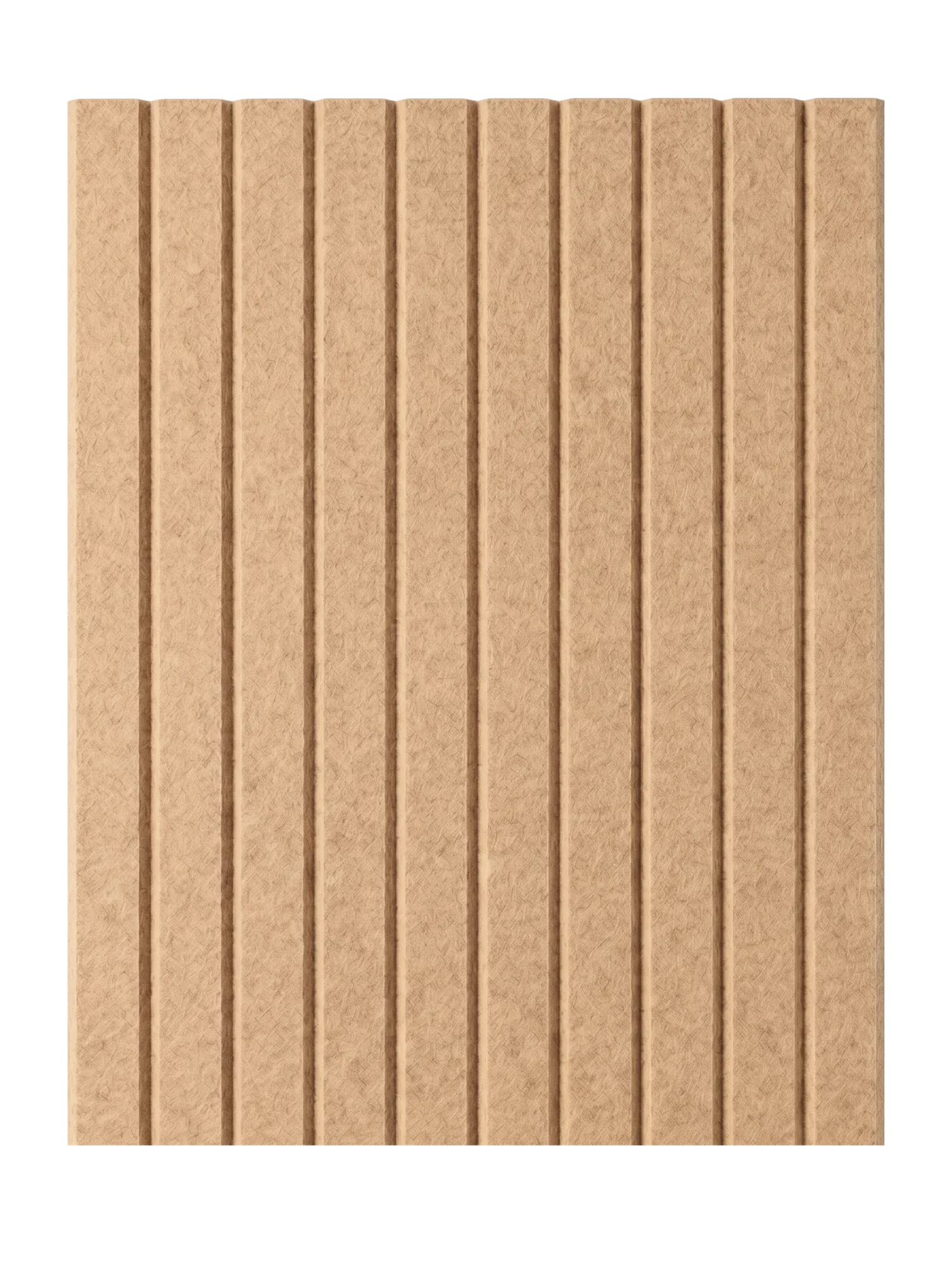 Akoestisch PET-vilt wandpaneel Mocha – vooraanzicht | Elite Decoration