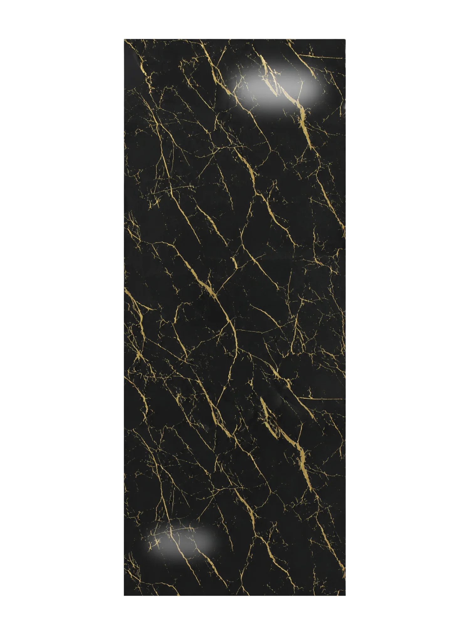 PVC wandpaneel Gold Black – close-up goud-zwart structuur | Elite Decoration