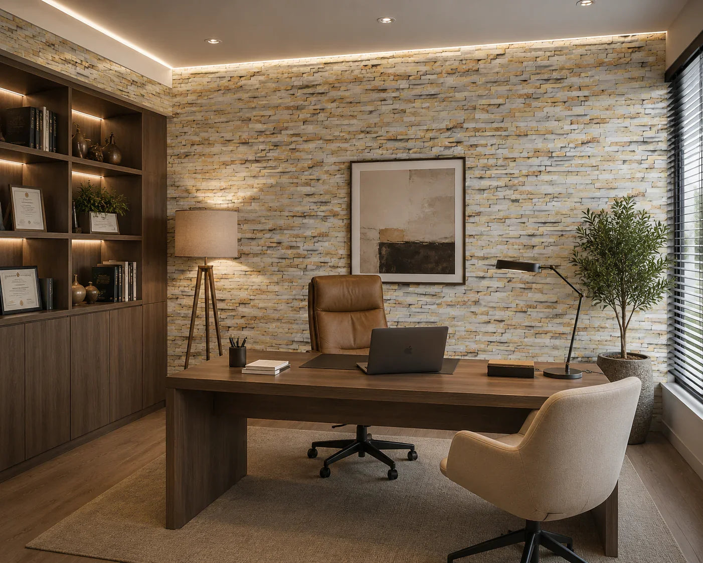 Mozaïeksteen wandpaneel luxe interieur detail | Elite Decoration