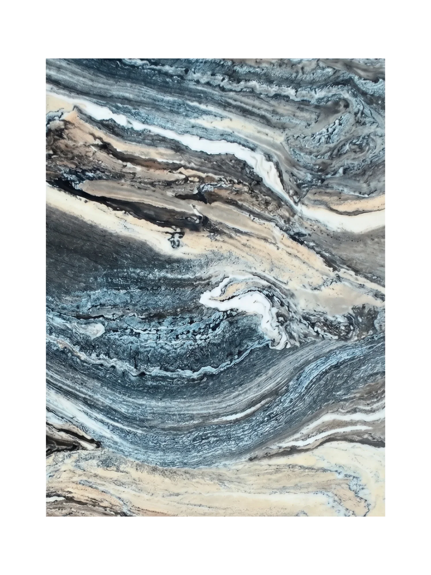 PVC wandpaneel Ocean Waves 280x120 cm – voorzijde | Elite Decoration
