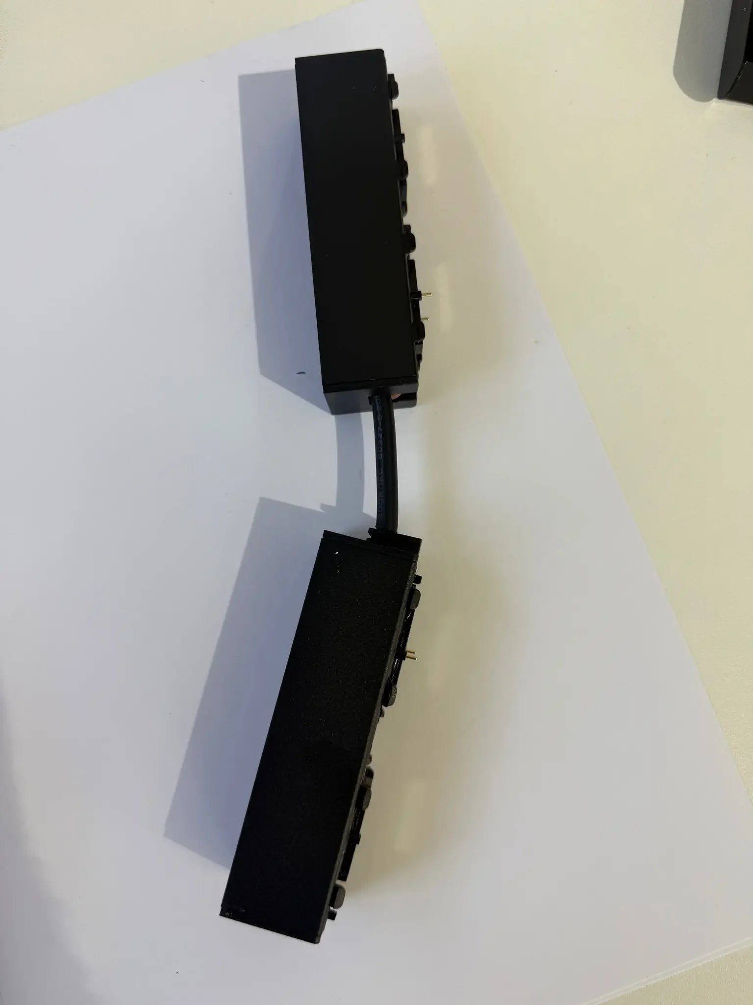 Rail connector | Opbouw