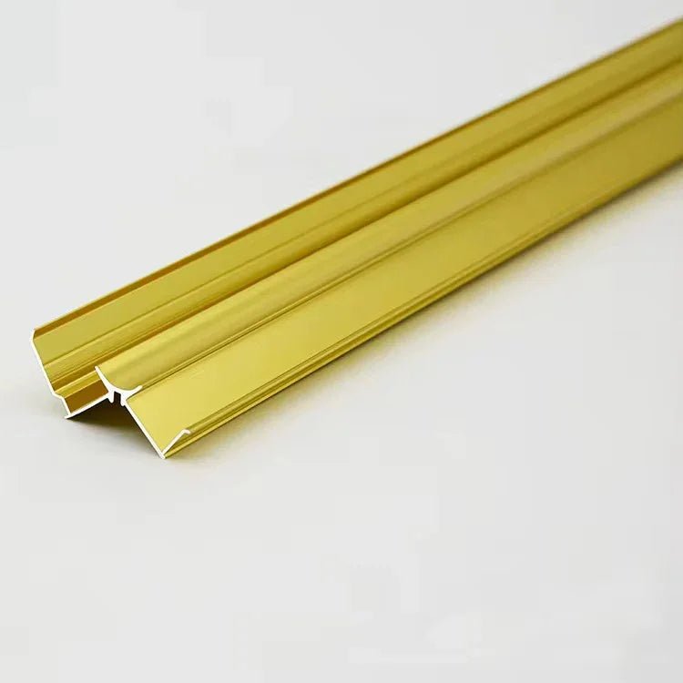 L-aluminium afdeklat wandpanelen close-up | Elite Decoration
