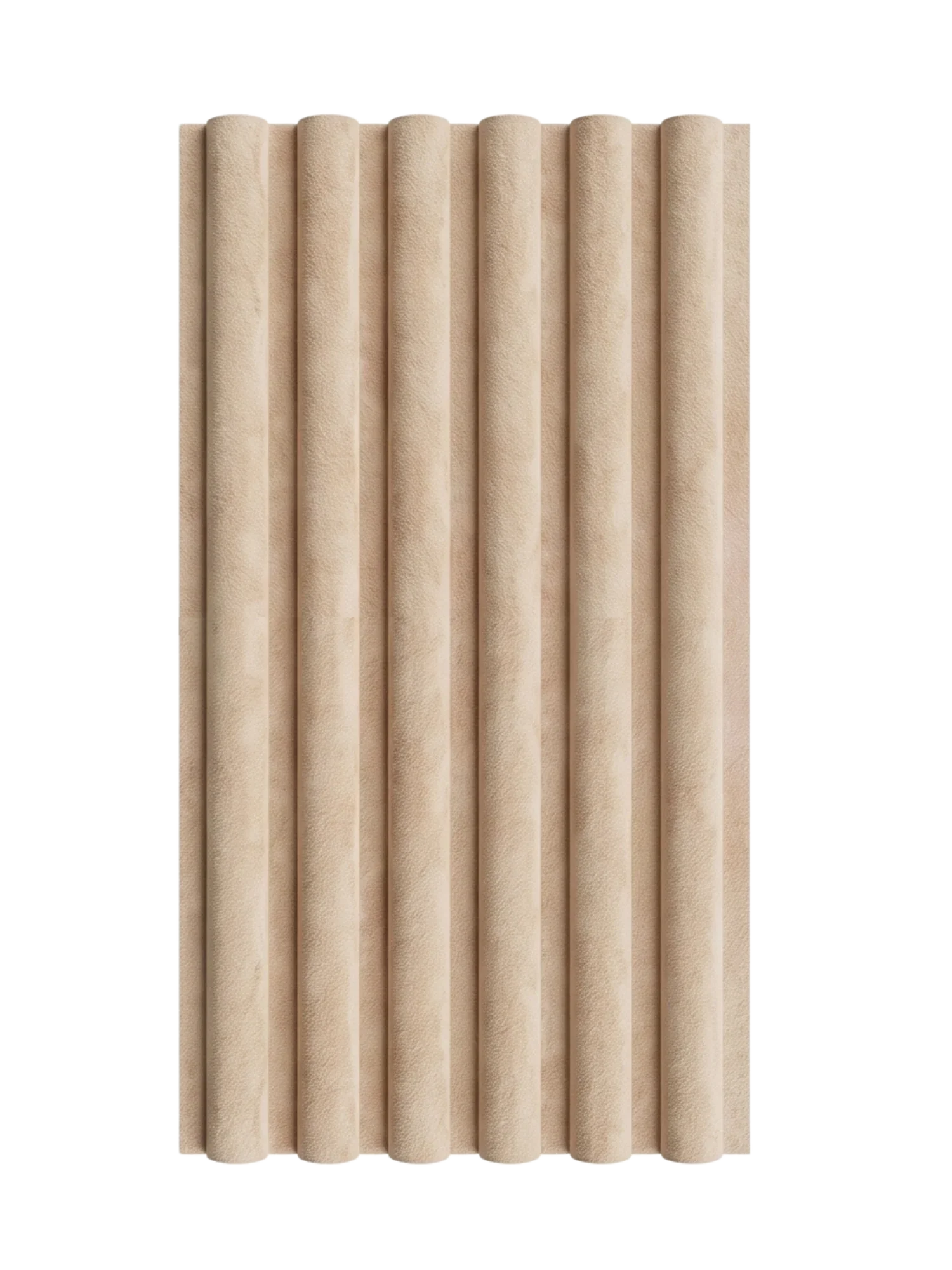 Akoestische Suede wandpanelen Cream – vooraanzicht | Elite Decoration